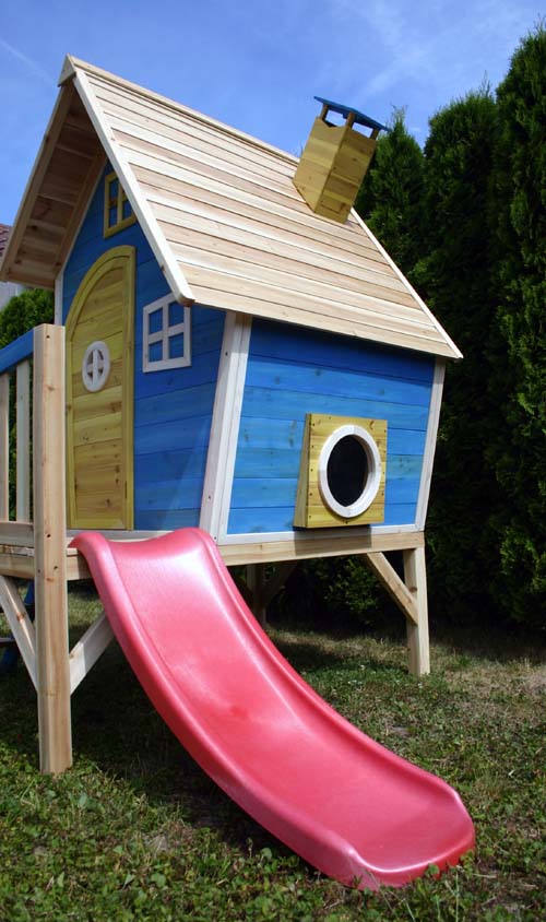 Spielturm Holzhaus Gartenhaus Baumhaus Spielhaus Kinder | eBay
